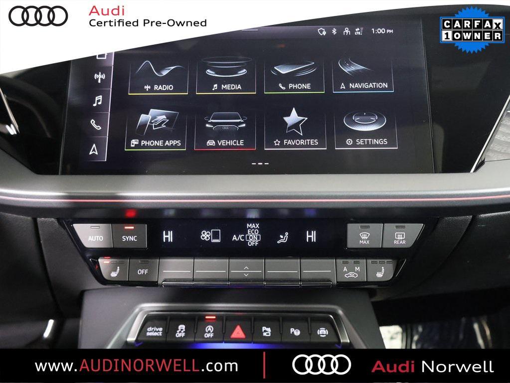 used 2025 Audi A3 car, priced at $34,990