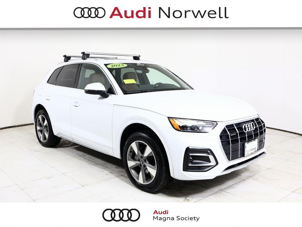 used 2023 Audi Q5 car, priced at $31,990