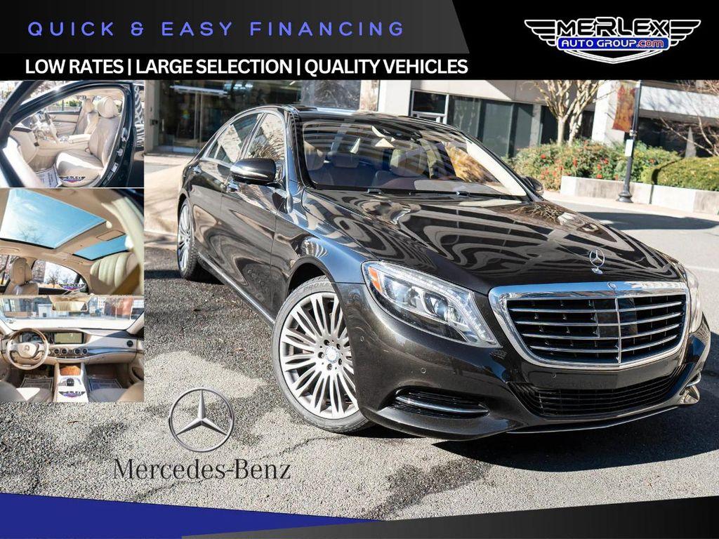 used 2015 Mercedes-Benz S-Class car, priced at $17,571
