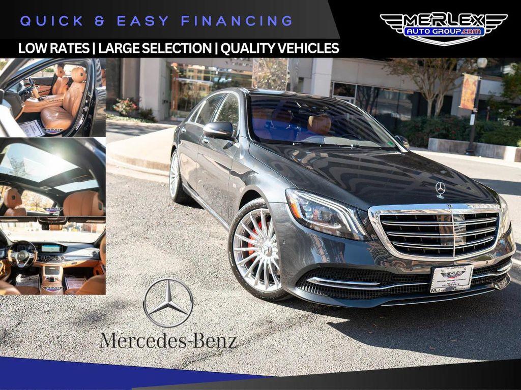 used 2019 Mercedes-Benz S-Class car, priced at $22,571