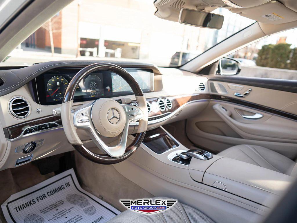 used 2018 Mercedes-Benz S-Class car, priced at $28,571