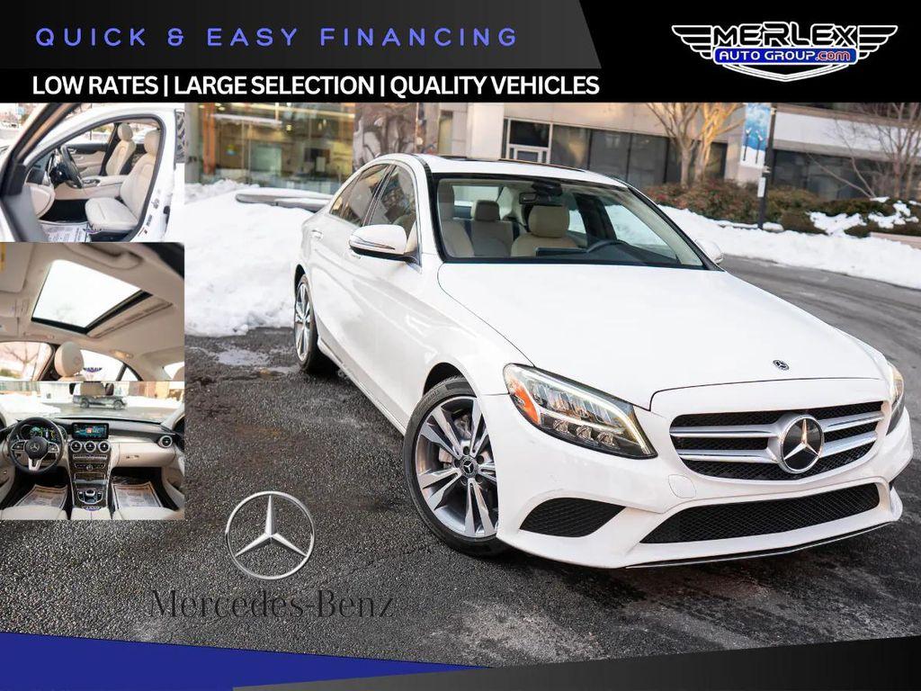 used 2021 Mercedes-Benz C-Class car, priced at $25,965