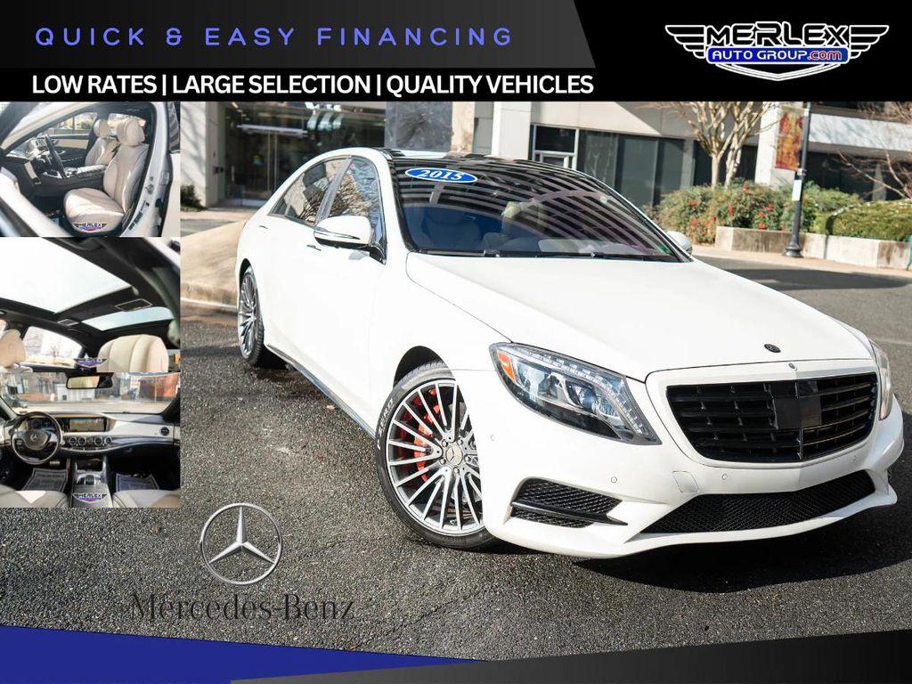 used 2015 Mercedes-Benz S-Class car, priced at $19,571