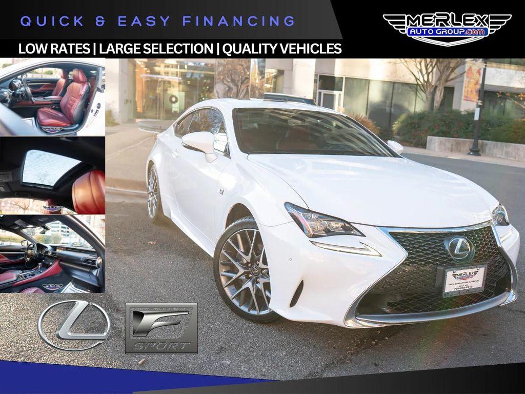 used 2017 Lexus RC 350 car, priced at $27,977