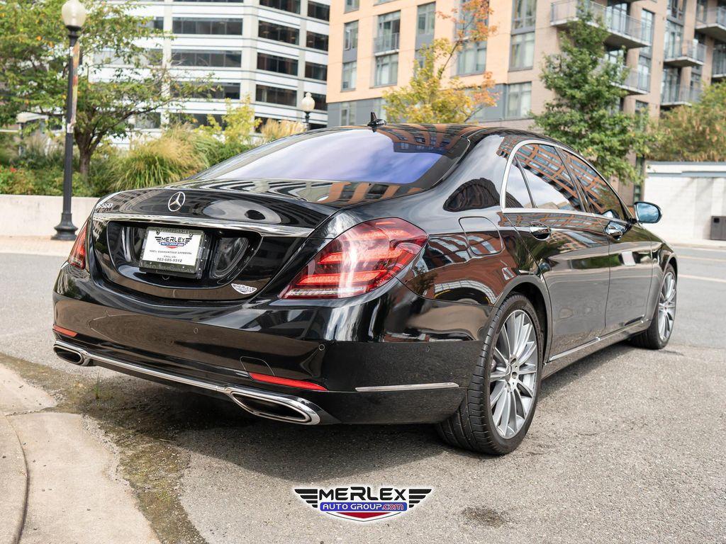 used 2018 Mercedes-Benz S-Class car, priced at $27,571