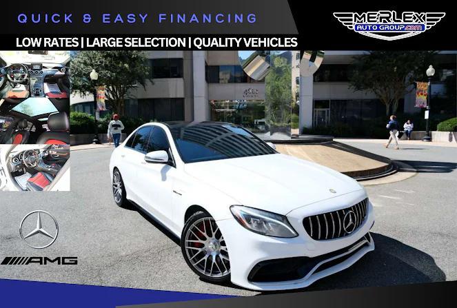 used 2016 Mercedes-Benz AMG C car, priced at $33,966