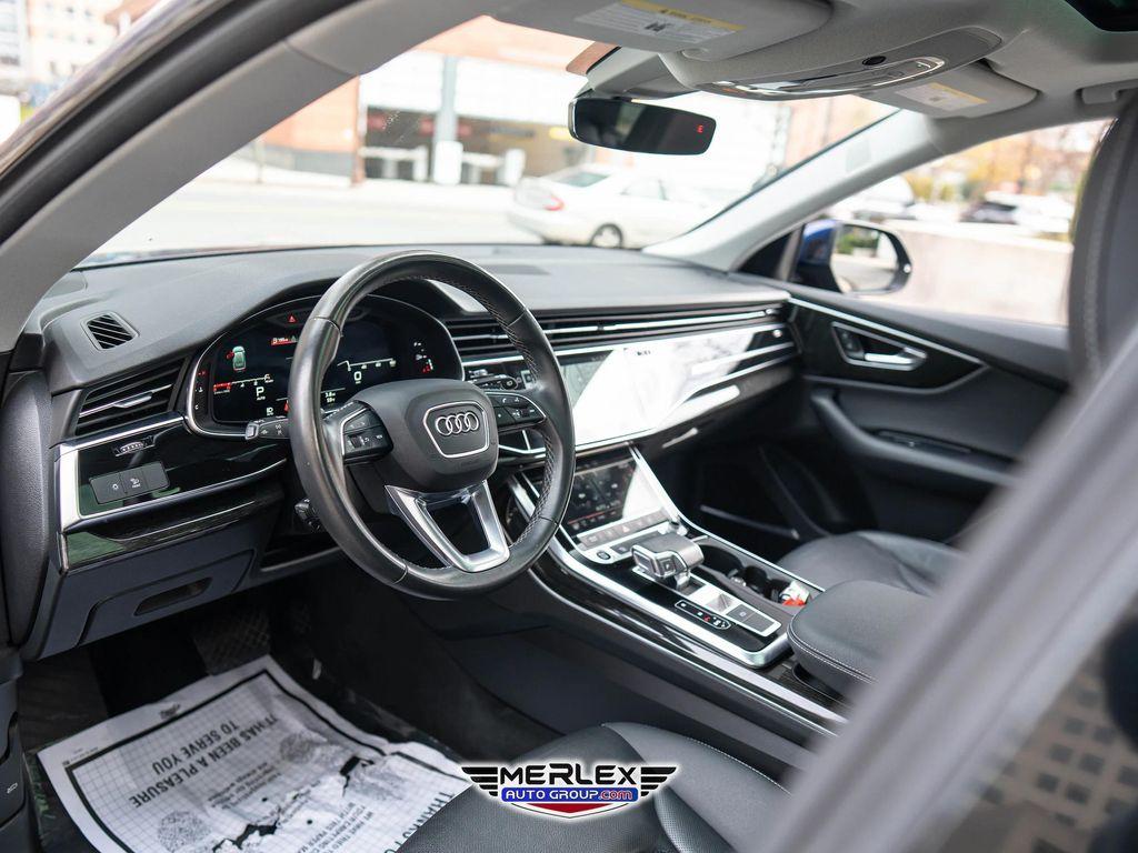 used 2021 Audi Q8 car, priced at $31,571