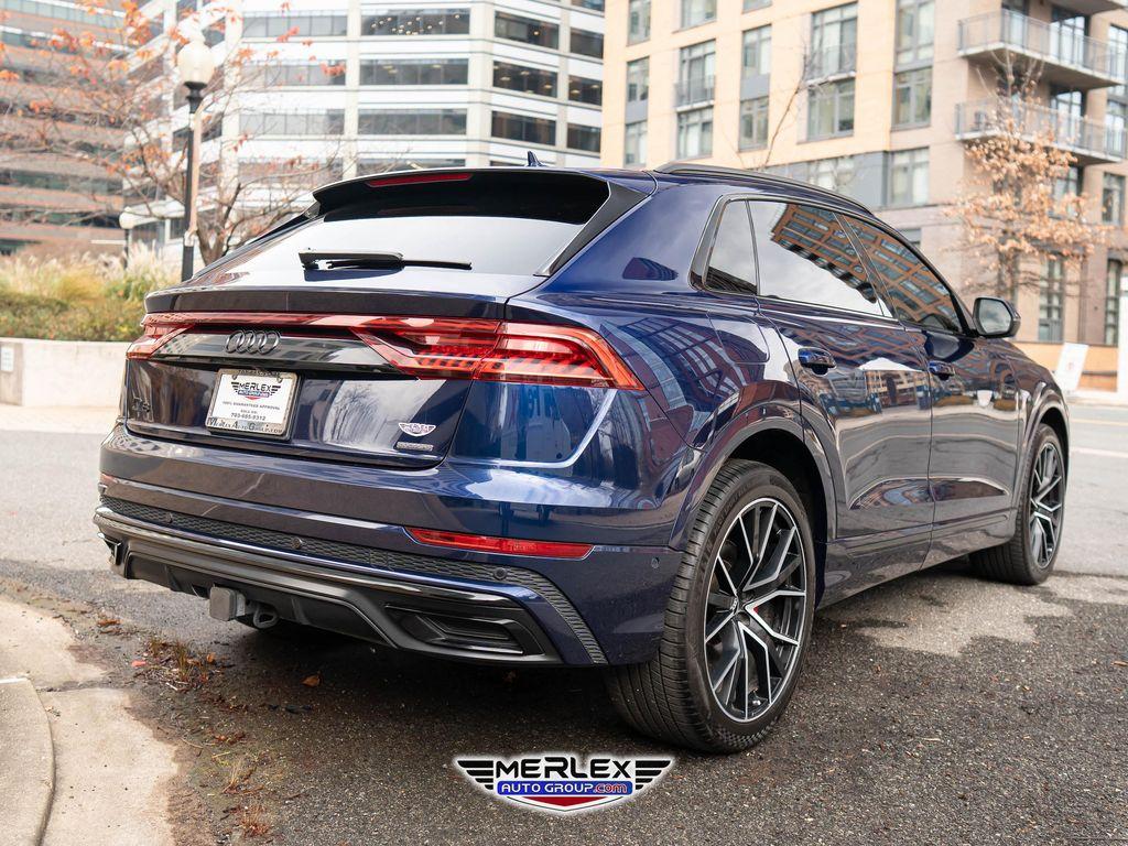 used 2021 Audi Q8 car, priced at $31,571