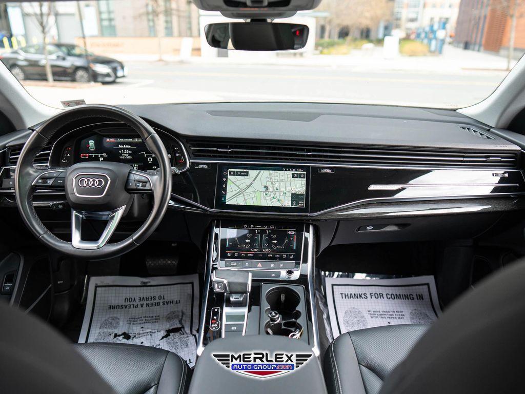 used 2021 Audi Q8 car, priced at $31,571