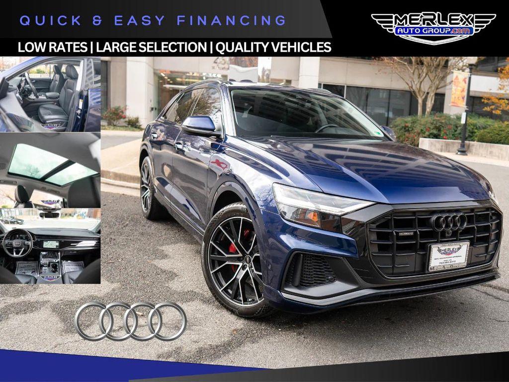 used 2021 Audi Q8 car, priced at $31,571