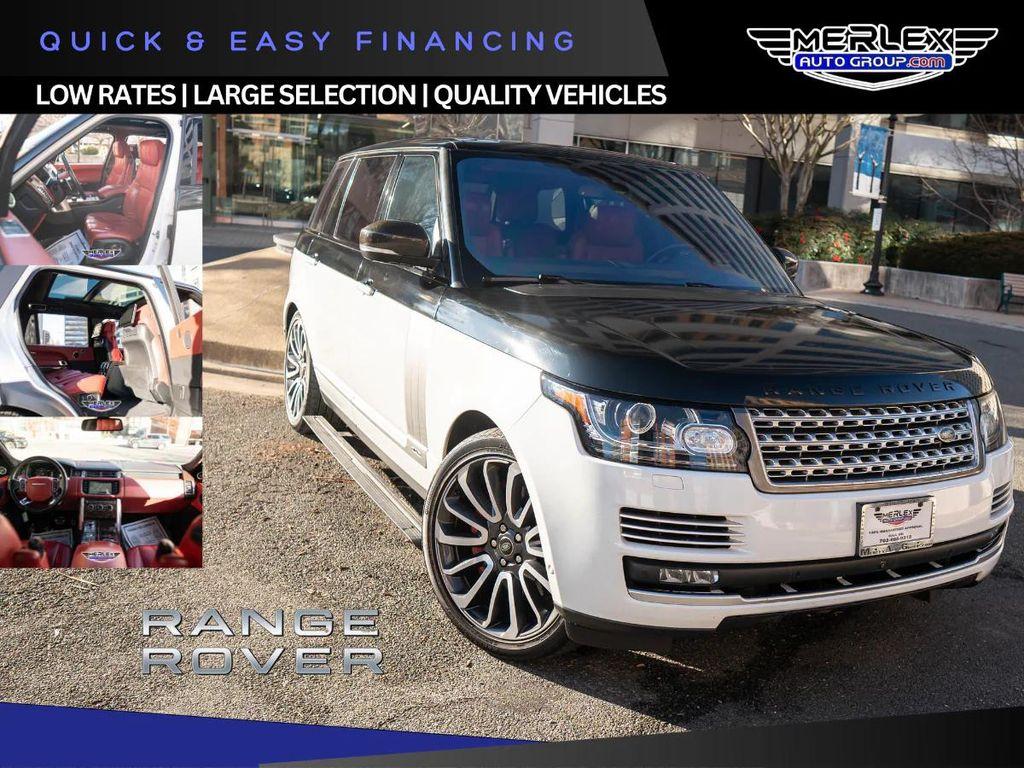 used 2016 Land Rover Range Rover car, priced at $18,966