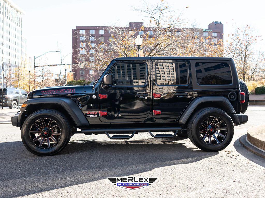 used 2019 Jeep Wrangler Unlimited car, priced at $24,961