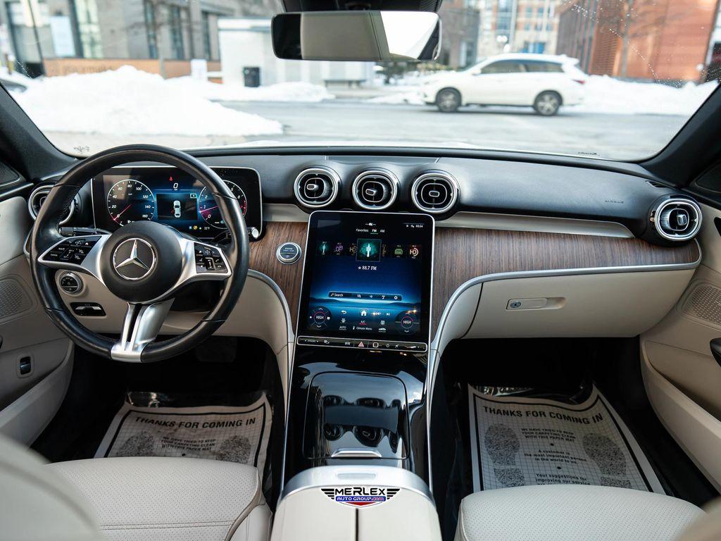 used 2022 Mercedes-Benz C-Class car, priced at $28,996