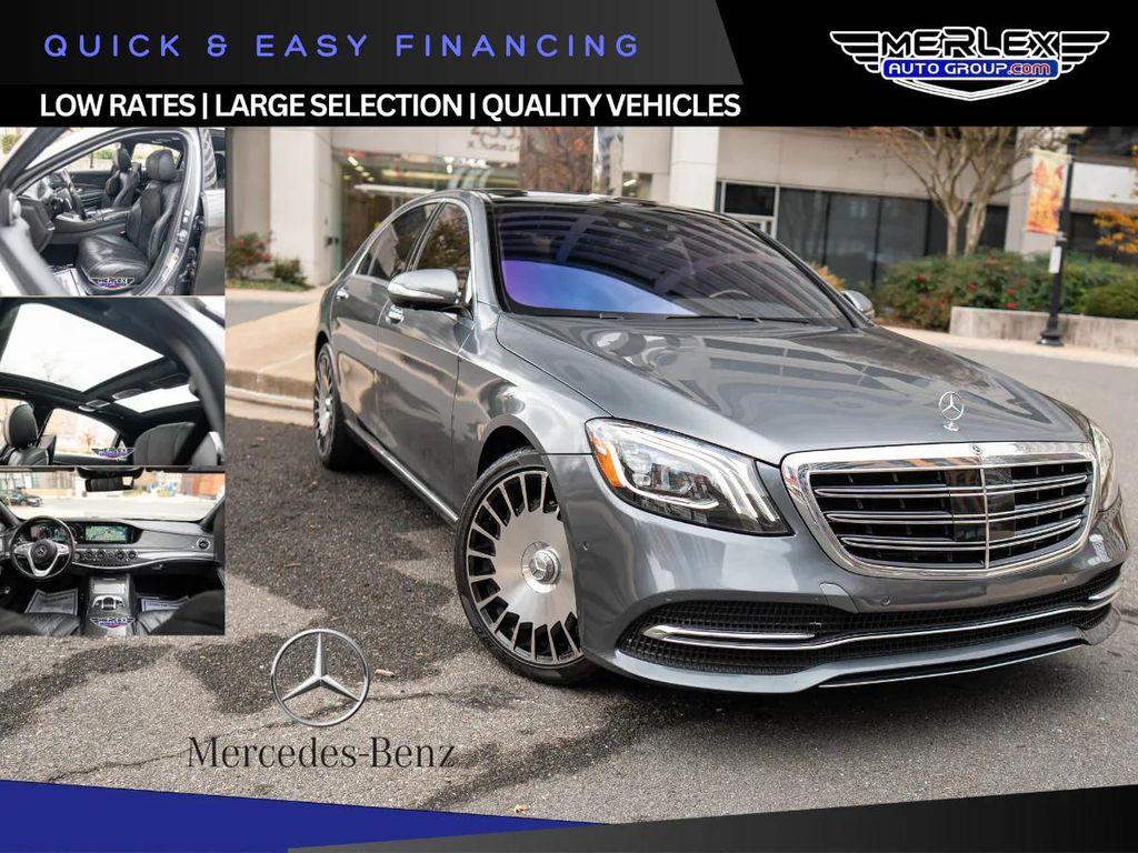 used 2018 Mercedes-Benz S-Class car, priced at $33,966