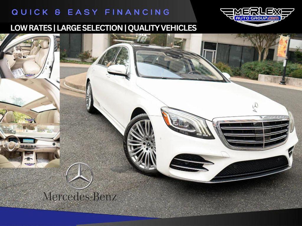 used 2019 Mercedes-Benz S-Class car, priced at $35,571