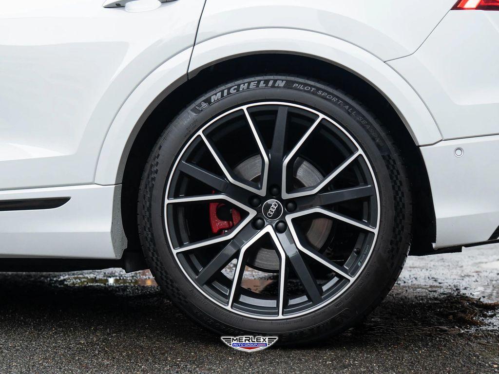 used 2021 Audi Q8 car, priced at $35,966