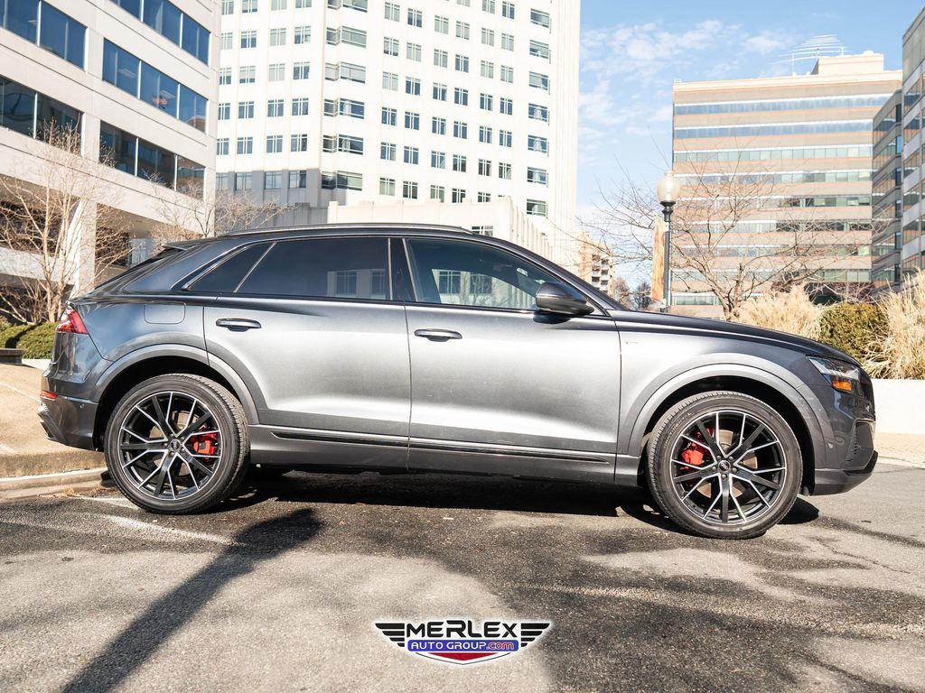 used 2020 Audi Q8 car, priced at $35,996