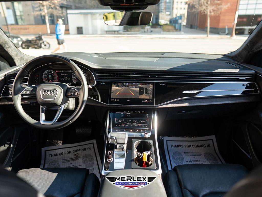 used 2020 Audi Q8 car, priced at $35,996