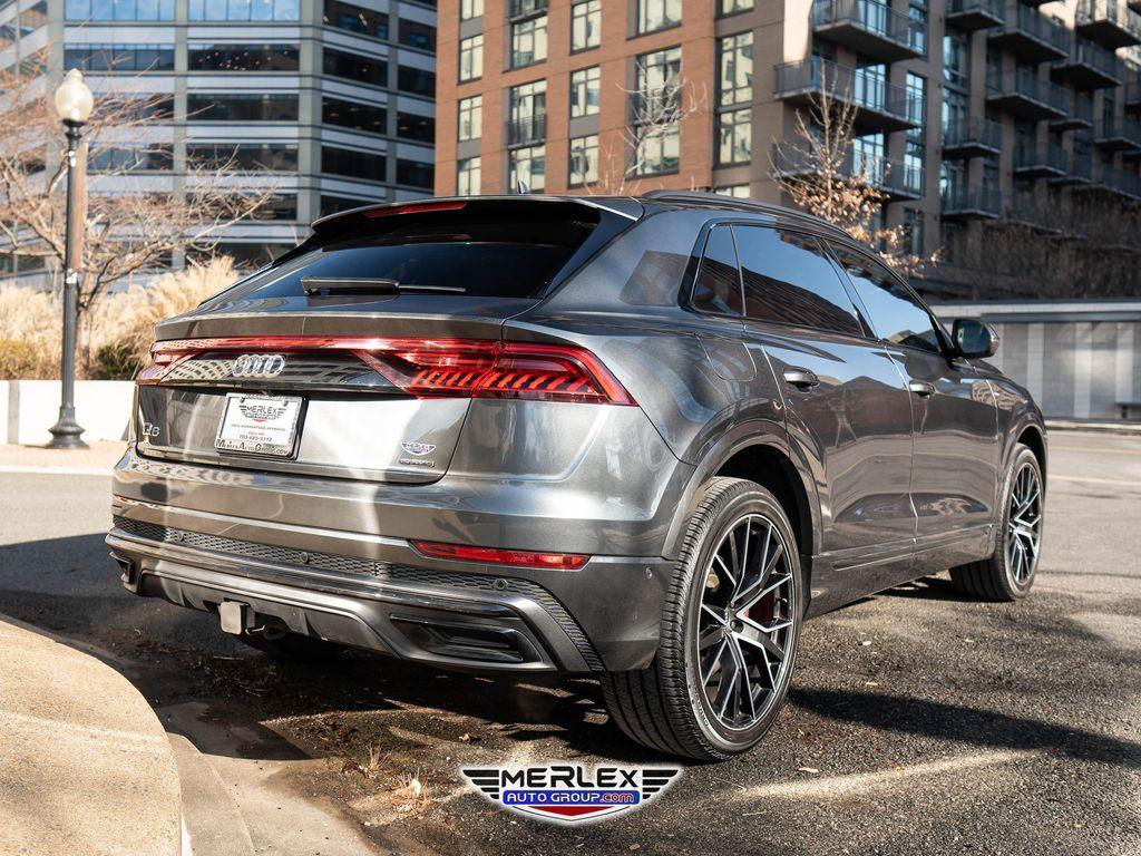 used 2020 Audi Q8 car, priced at $35,996