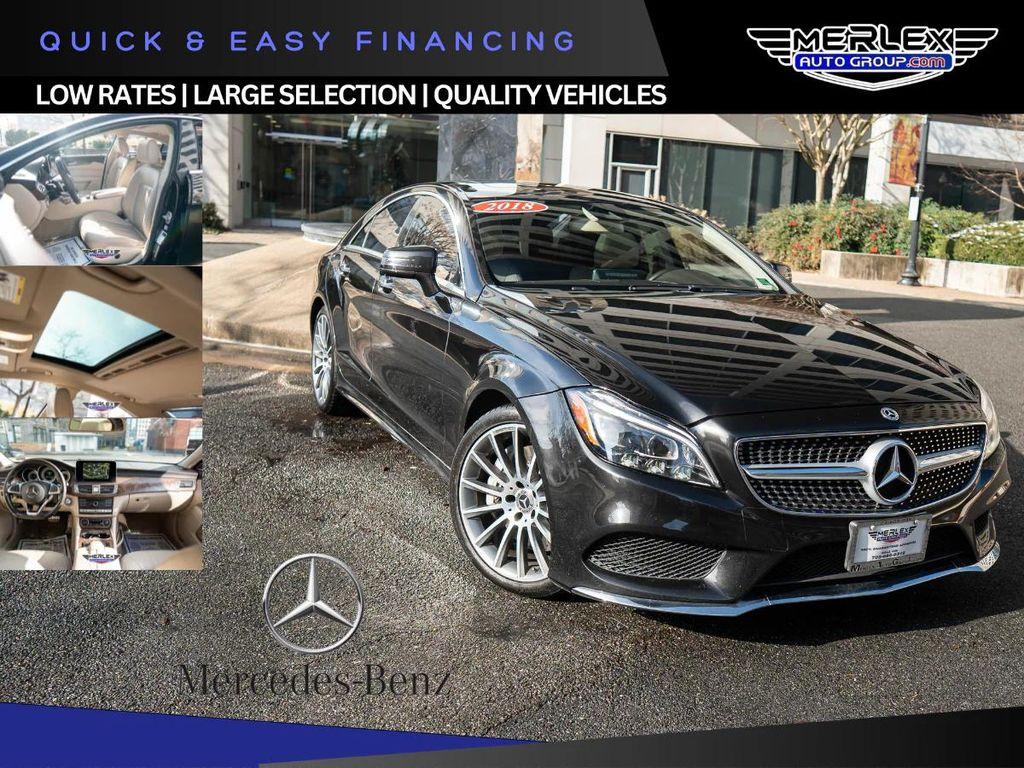 used 2018 Mercedes-Benz CLS 550 car, priced at $25,966