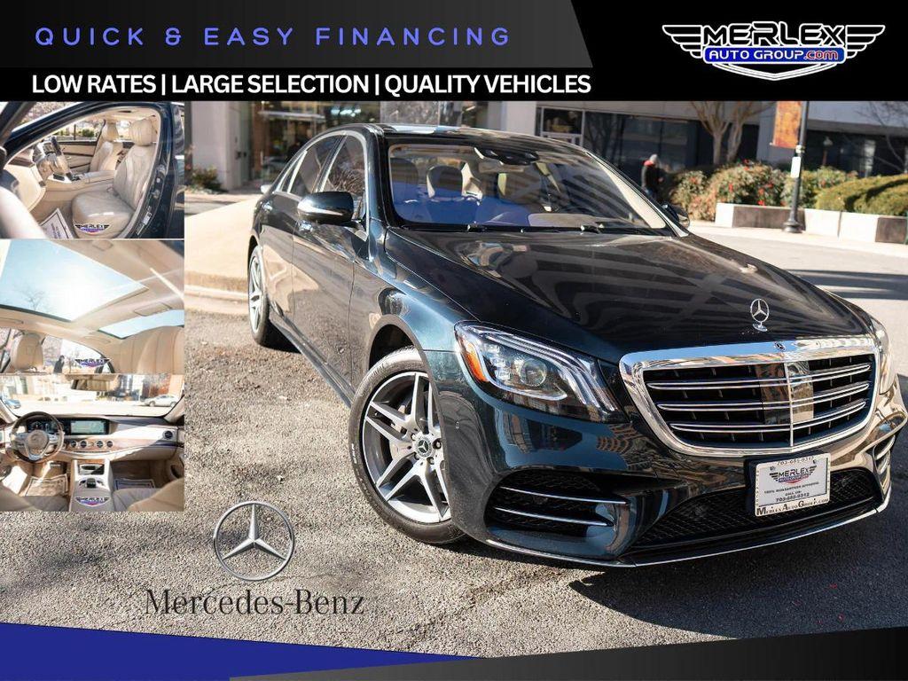 used 2018 Mercedes-Benz S-Class car, priced at $36,966