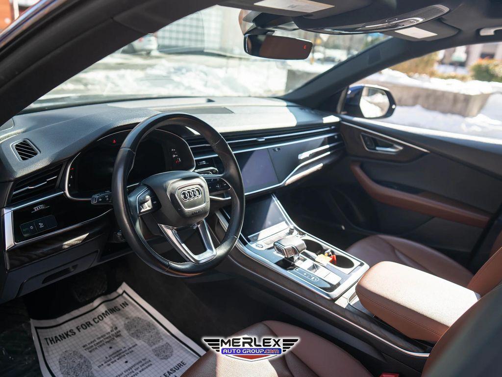 used 2021 Audi Q8 car, priced at $28,966