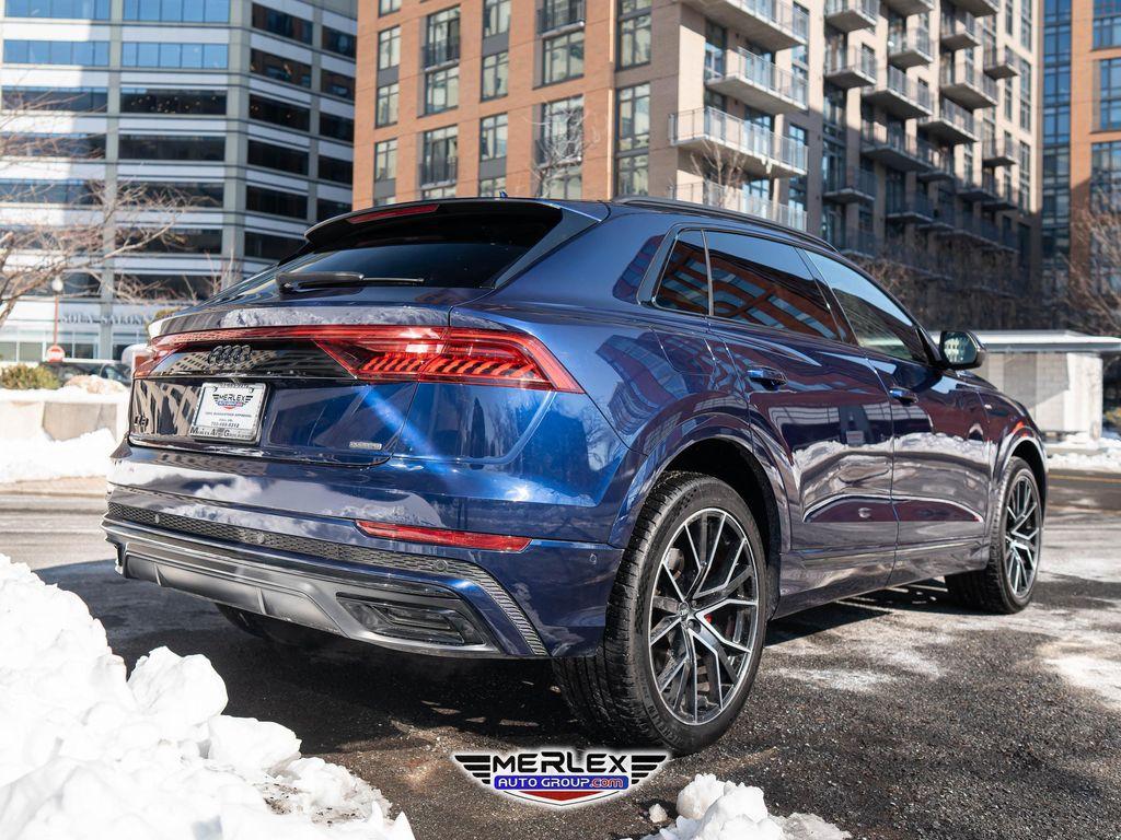 used 2021 Audi Q8 car, priced at $28,966