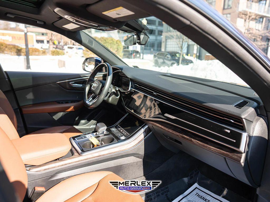 used 2021 Audi Q8 car, priced at $28,966