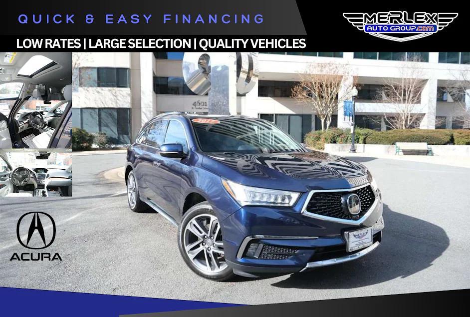 used 2017 Acura MDX car, priced at $19,765