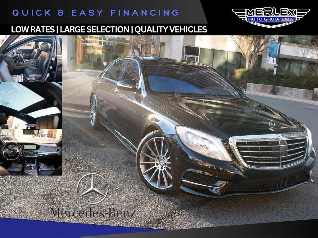 used 2015 Mercedes-Benz S-Class car, priced at $16,571