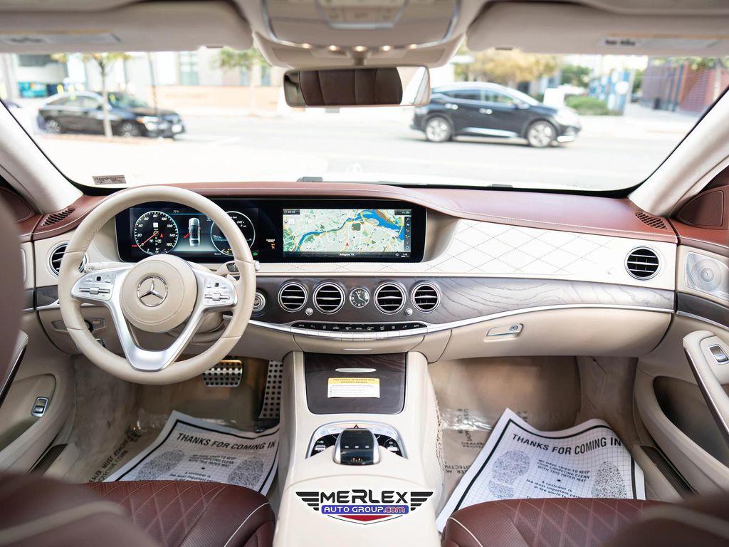 used 2018 Mercedes-Benz S-Class car, priced at $38,571