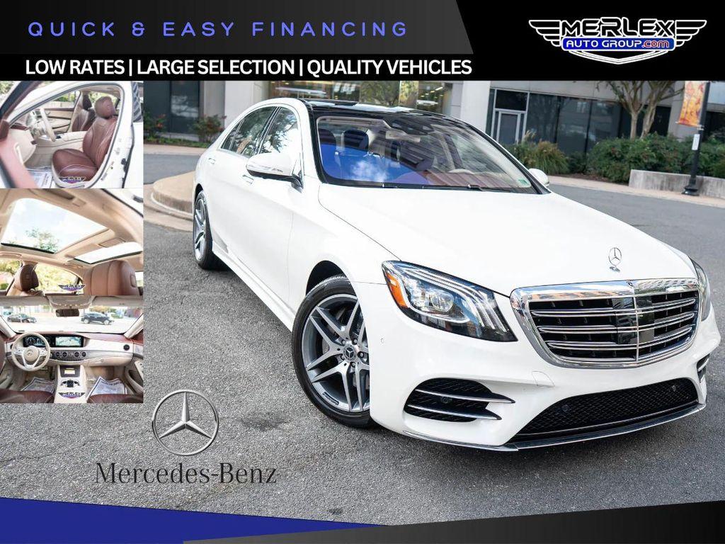 used 2018 Mercedes-Benz S-Class car, priced at $38,571