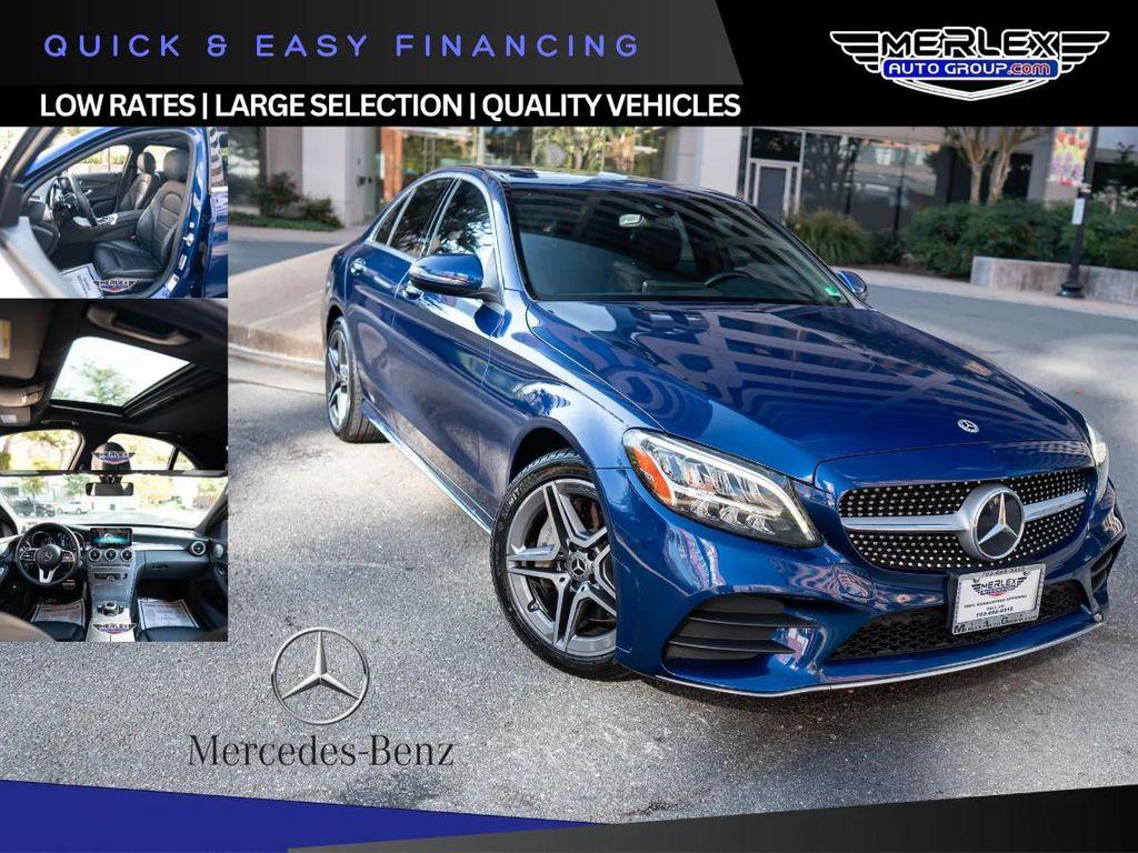 used 2020 Mercedes-Benz C-Class car, priced at $19,571