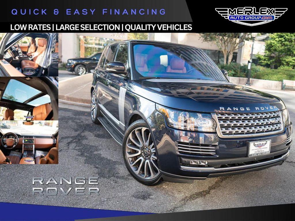 used 2017 Land Rover Range Rover car, priced at $19,571