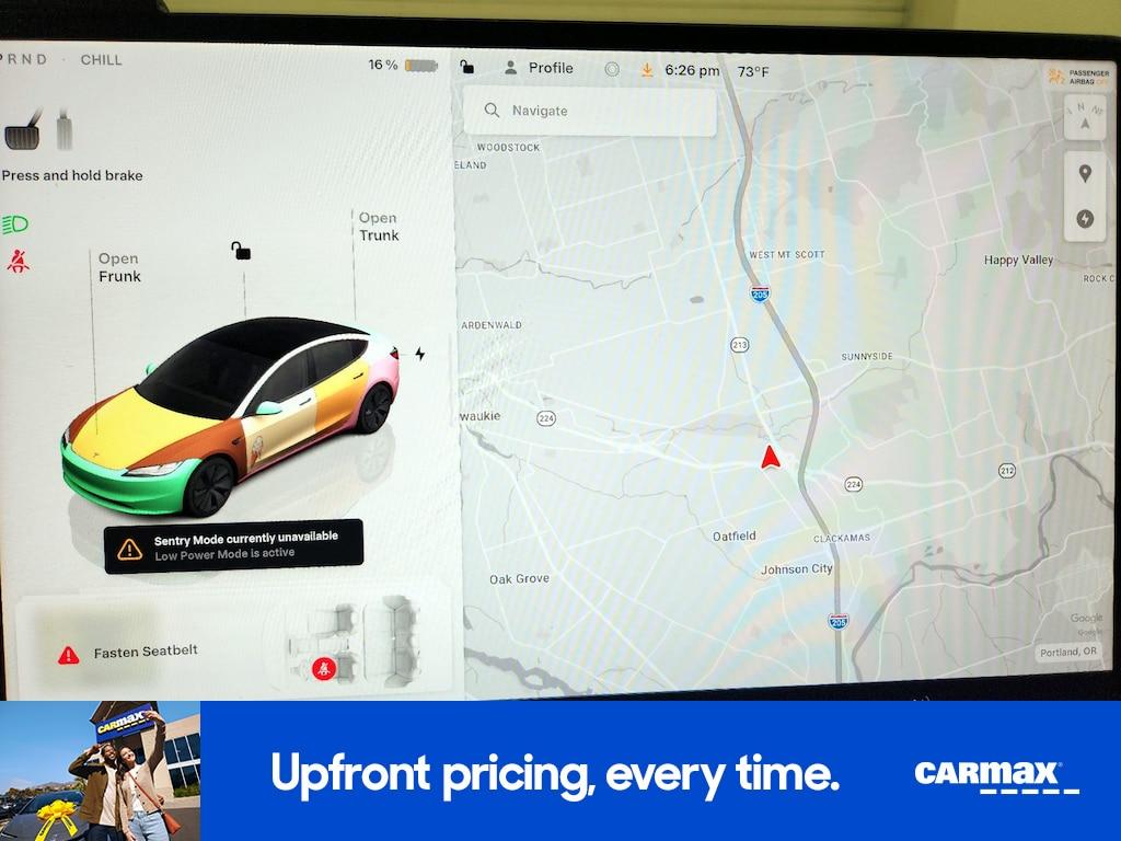 used 2025 Tesla Model 3 car, priced at $38,998