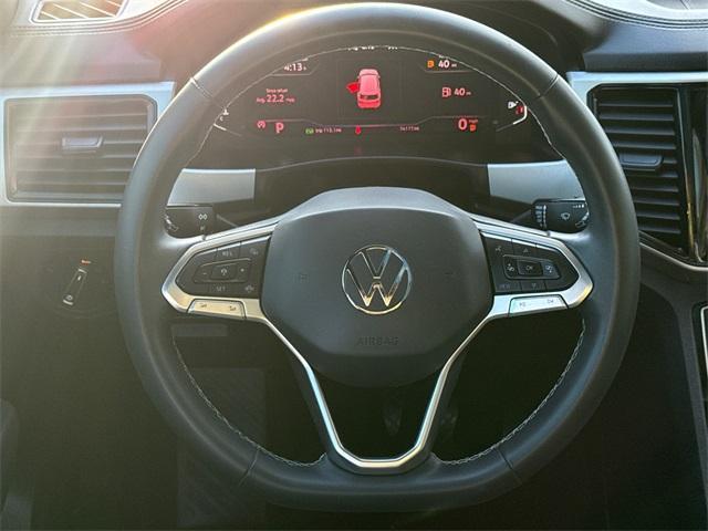 used 2022 Volkswagen Atlas Cross Sport car, priced at $21,800