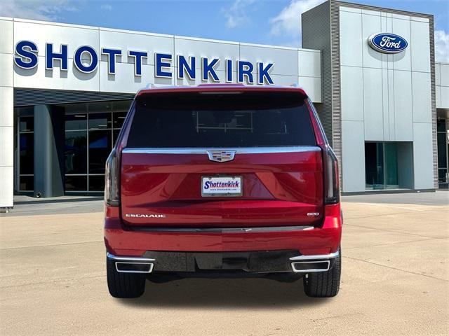 used 2024 Cadillac Escalade car, priced at $91,800