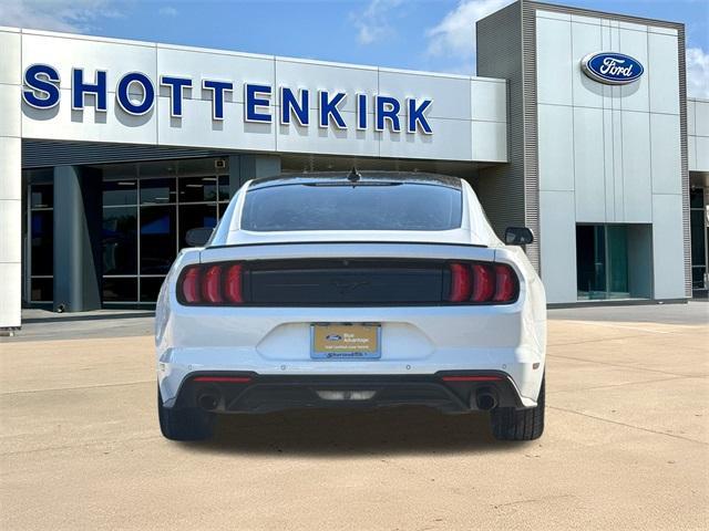 used 2022 Ford Mustang car, priced at $24,500