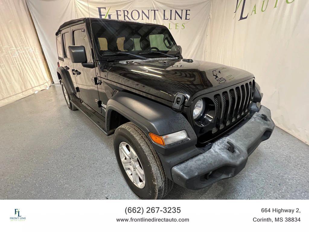 used 2019 Jeep Wrangler Unlimited car, priced at $21,983
