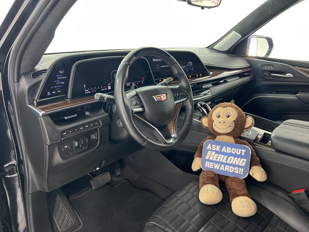 used 2023 Cadillac Escalade car, priced at $79,880