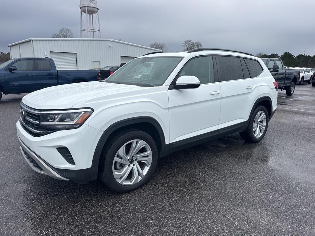 used 2021 Volkswagen Atlas car, priced at $20,880