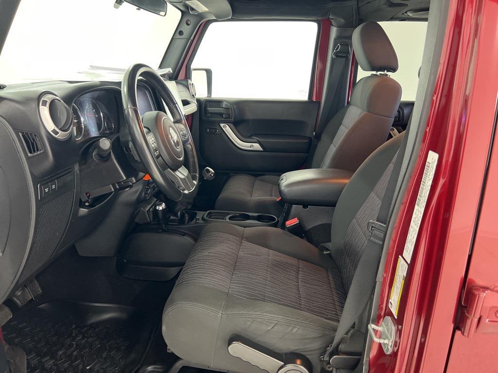 used 2012 Jeep Wrangler Unlimited car, priced at $18,590