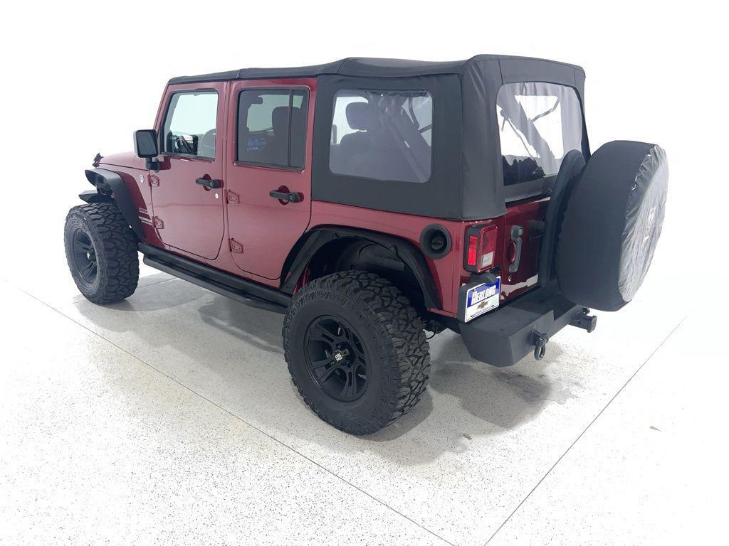 used 2012 Jeep Wrangler Unlimited car, priced at $18,590