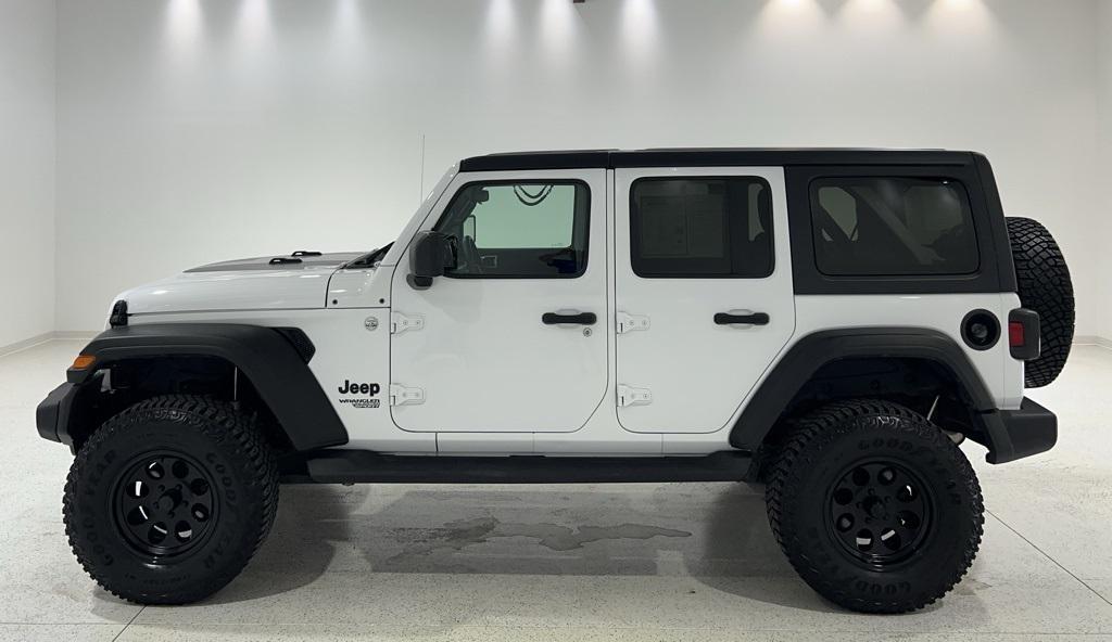used 2021 Jeep Wrangler Unlimited car, priced at $28,580