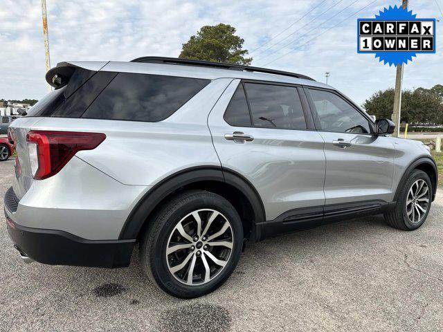 used 2022 Ford Explorer car, priced at $27,900