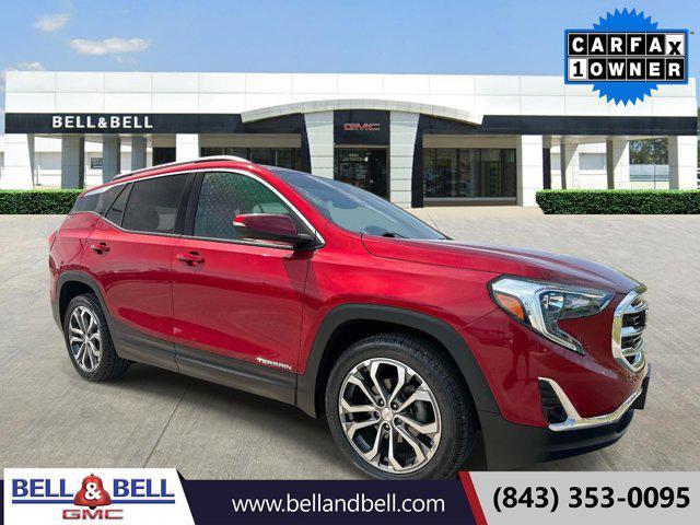 used 2021 GMC Terrain car, priced at $19,500