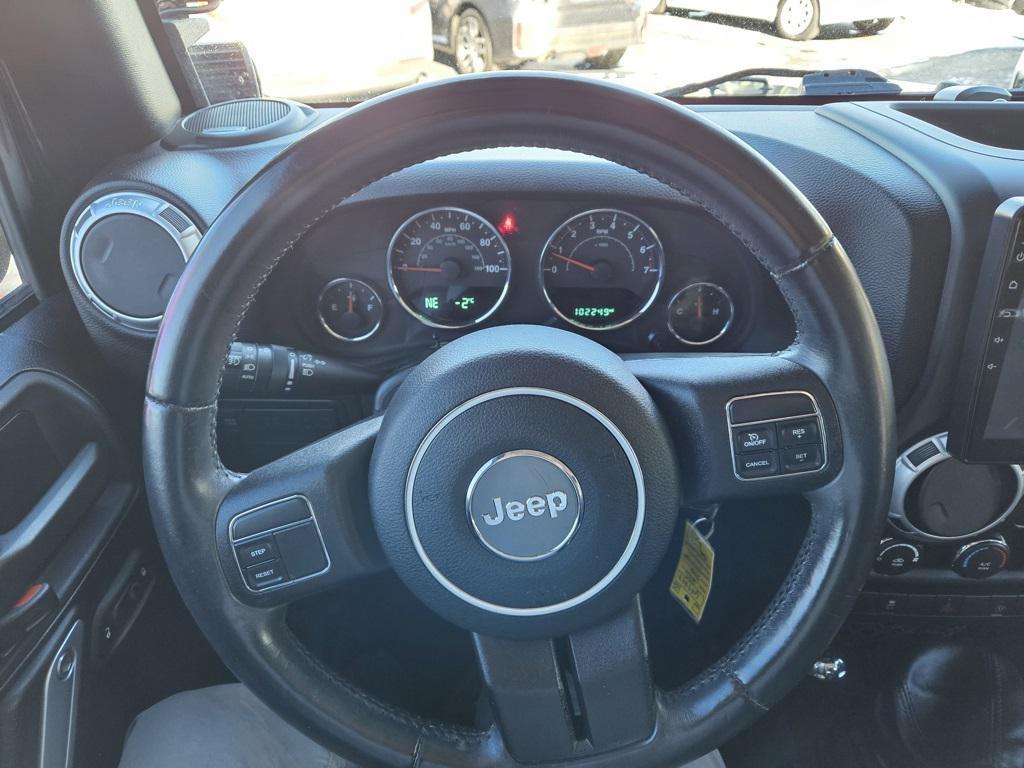 used 2015 Jeep Wrangler Unlimited car, priced at $18,000
