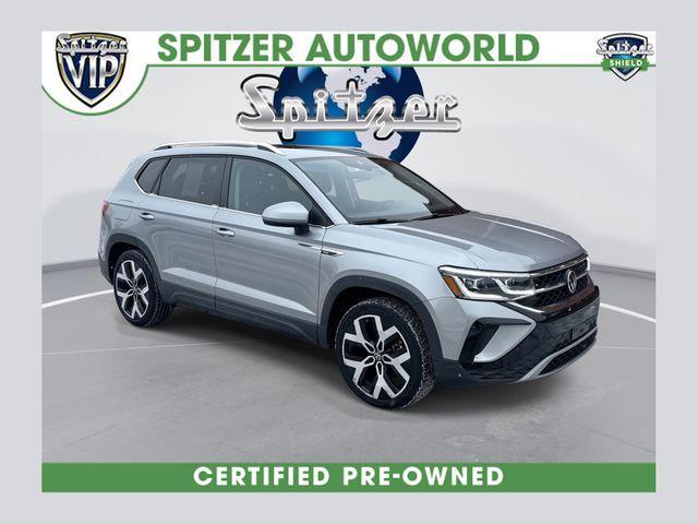 used 2022 Volkswagen Taos car, priced at $20,728