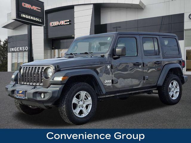 used 2018 Jeep Wrangler Unlimited car, priced at $18,280