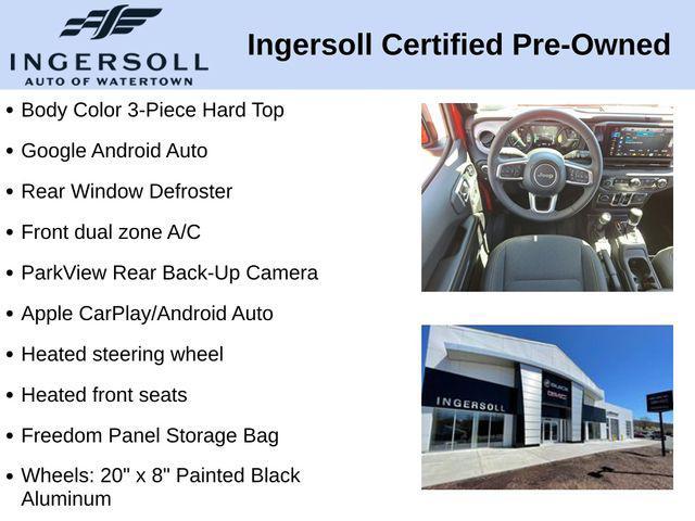 used 2025 Jeep Wrangler 4xe car, priced at $31,000